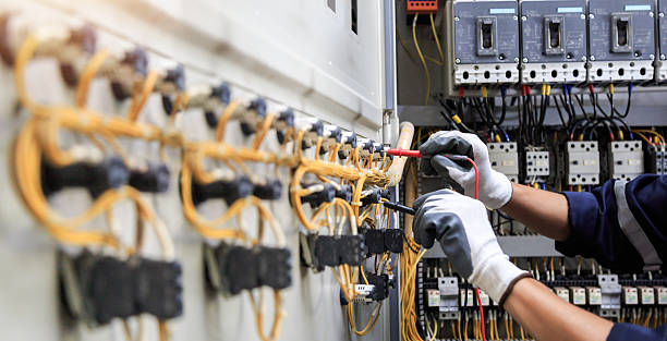 Professional Electrician technician working in Page County County, VA